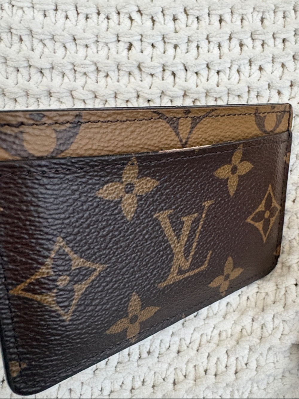Authentic Louis Vuitton Monogram Card Holder - Picture 2 of 4